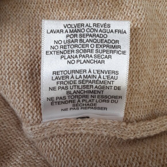 Alfred Dunner Sweater Size PS Ramie Cotton Embellished Full Zip Long Sleeves - Picture 8 of 10